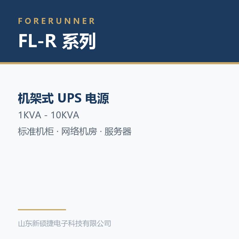FL-R 系列机架式 UPS（淄博桓台县UPS电源）